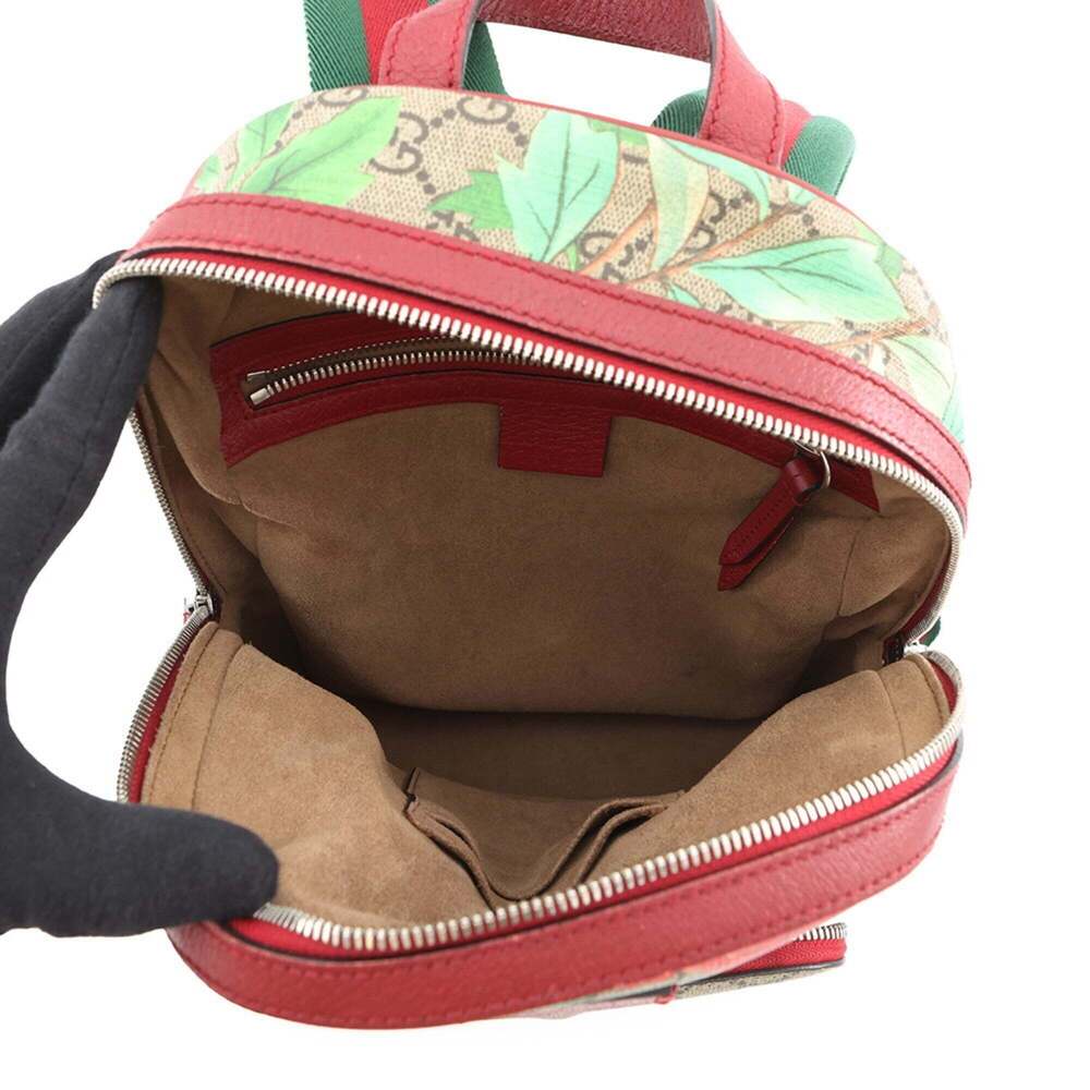 GUCCI Cream Leather Backpack - Picture 5 of 16